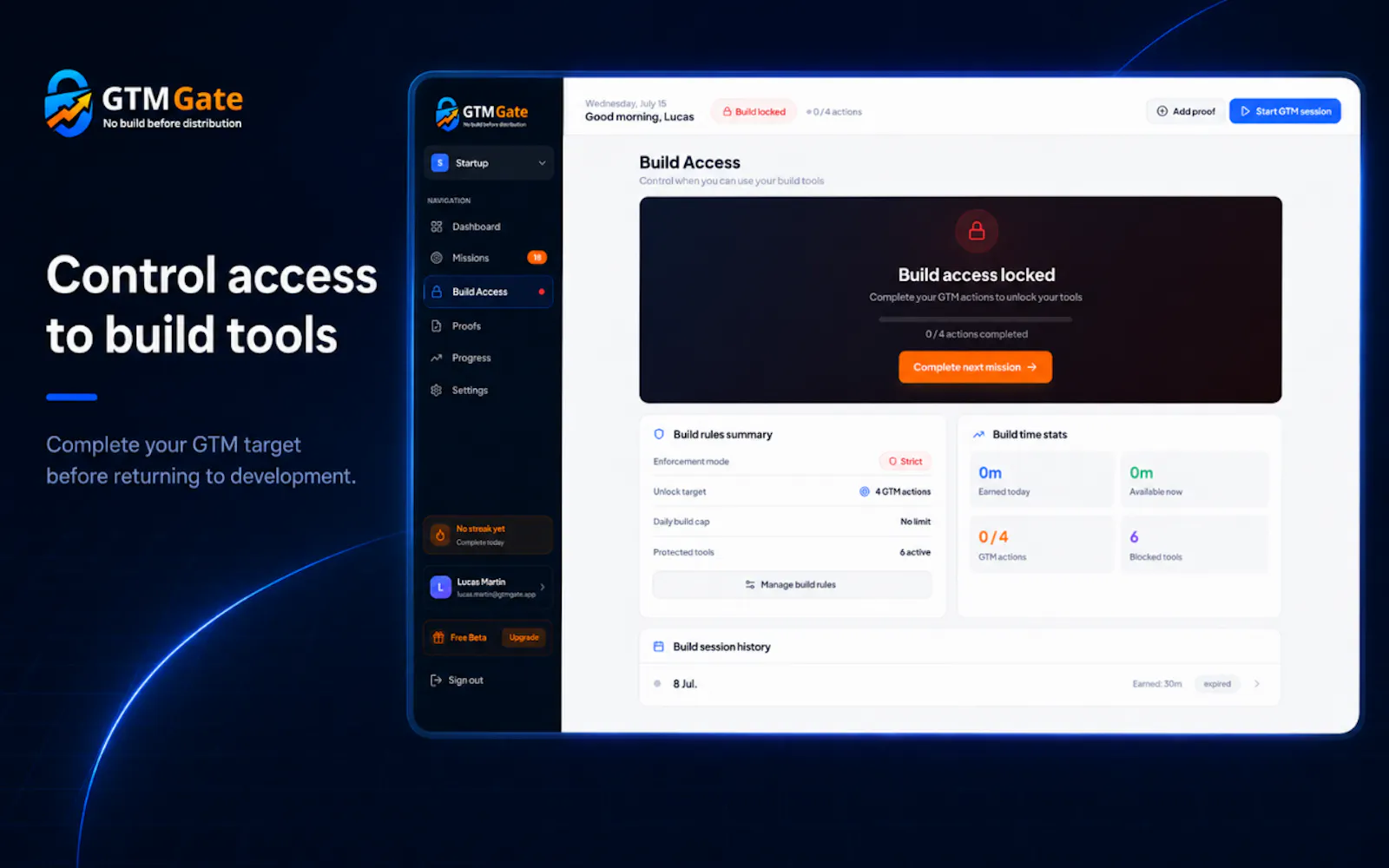 GTM Gate screenshot 4