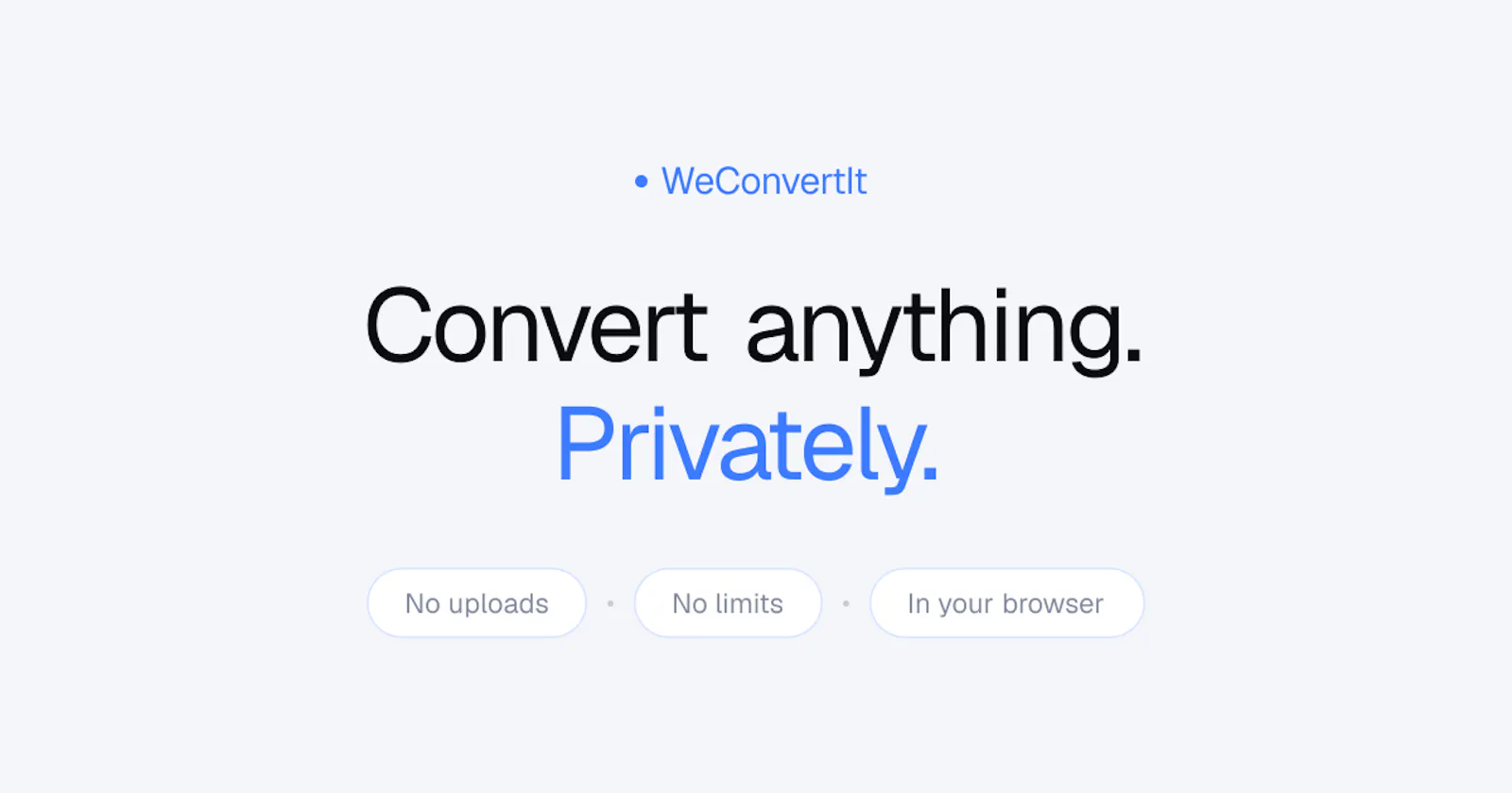 WeConvertIt screenshot 2