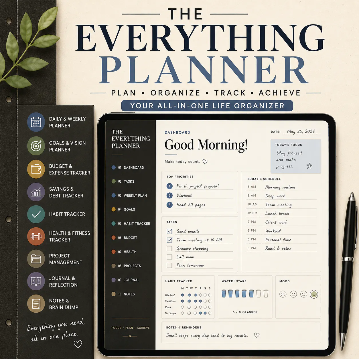 The Everything Planner | One Notion Work gallery image