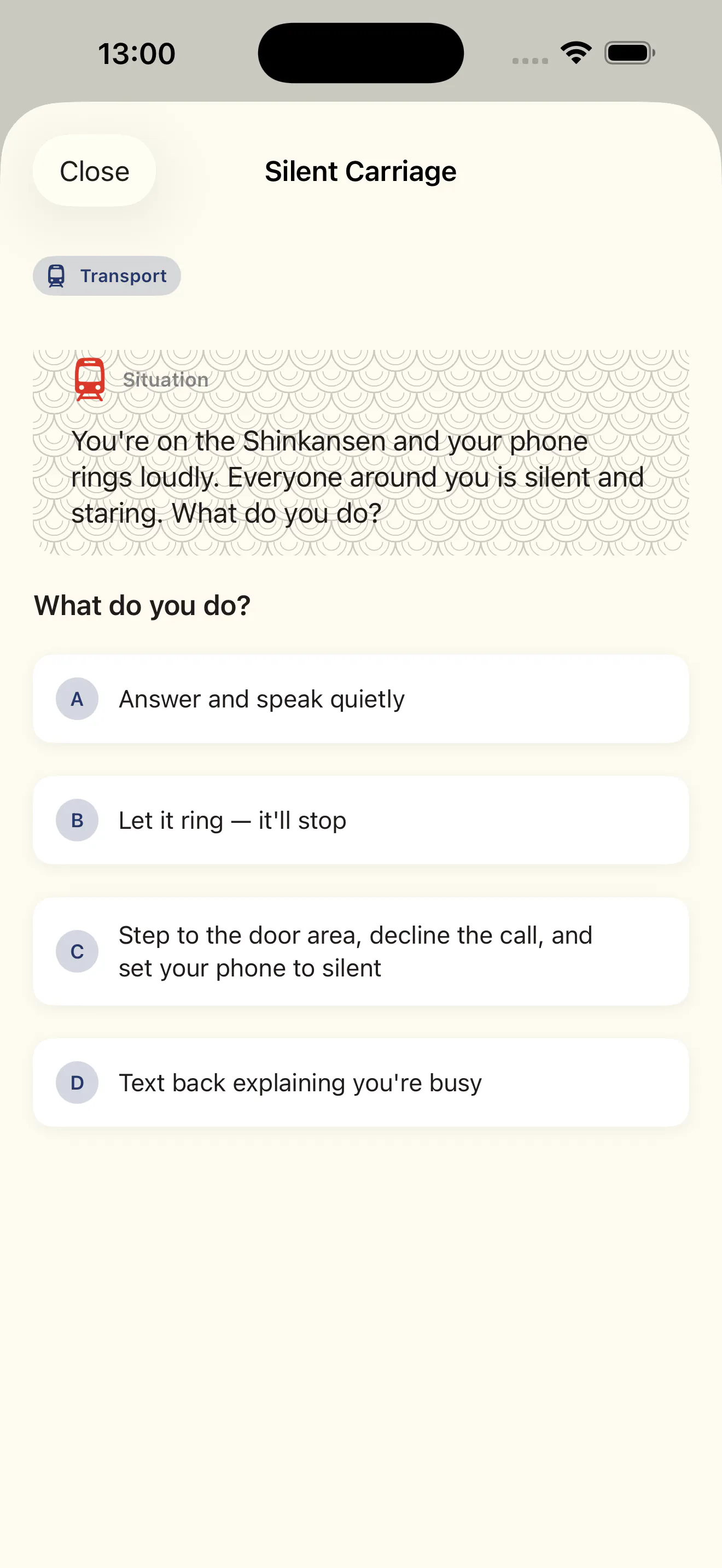 ComeToJapan screenshot 1