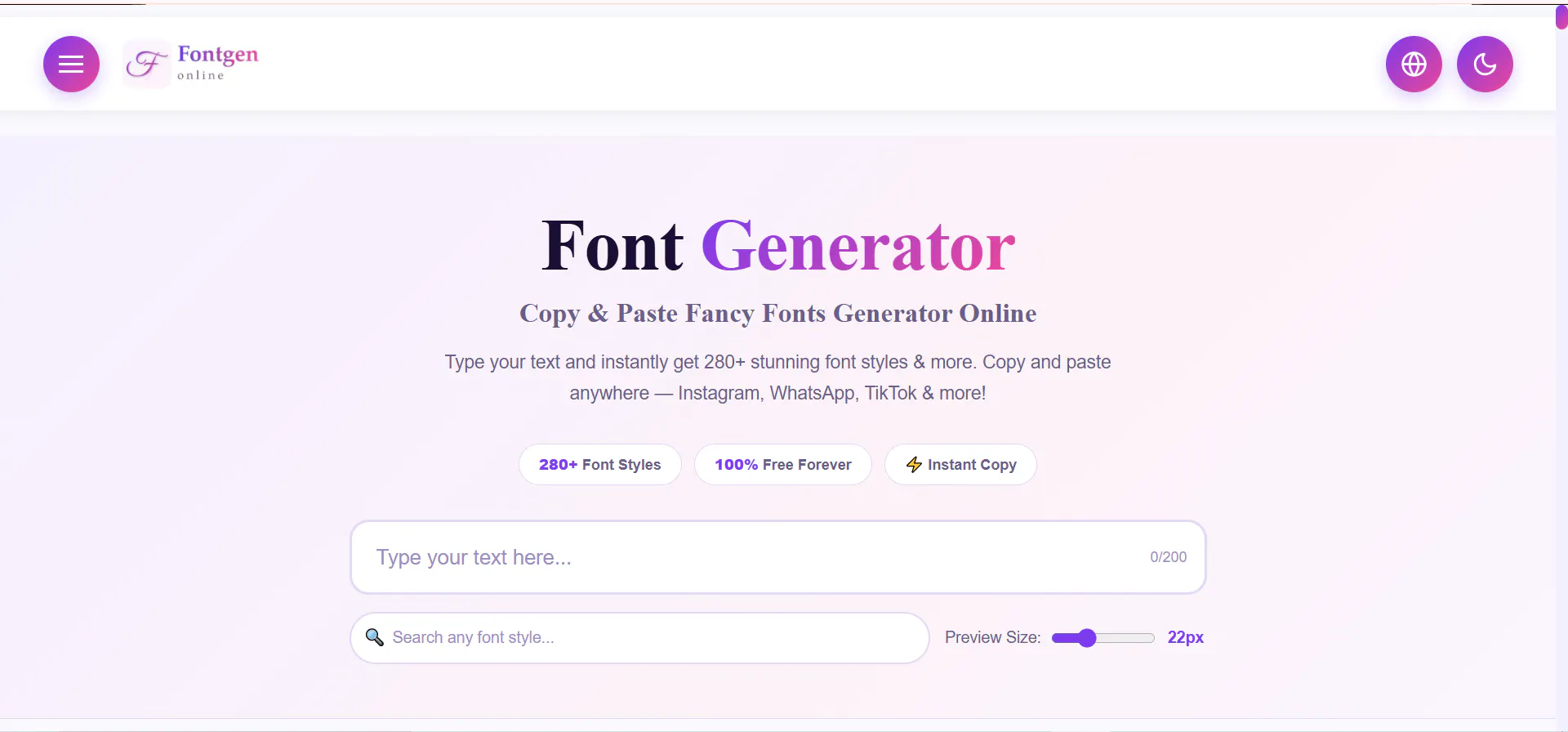 FontGenOnline gallery image