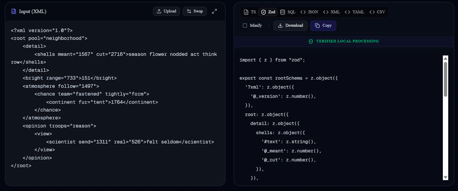 Data-Converter.app screenshot 3