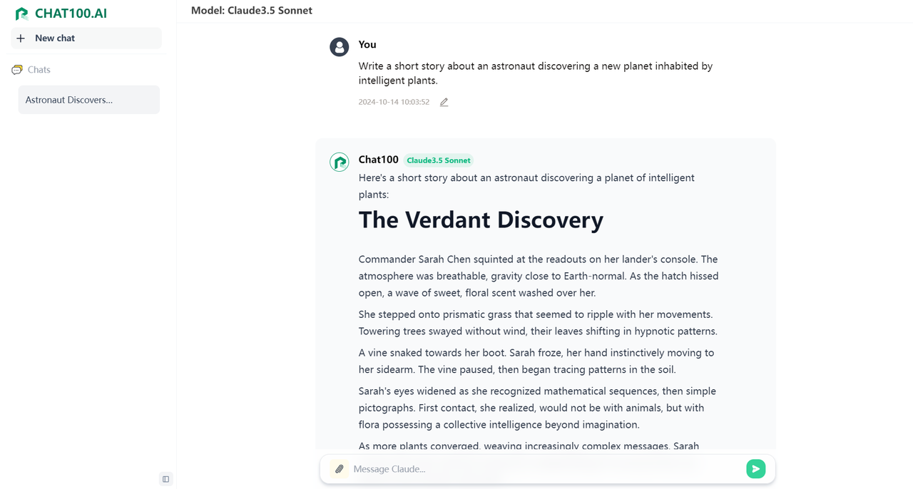 Chat100.ai media 2