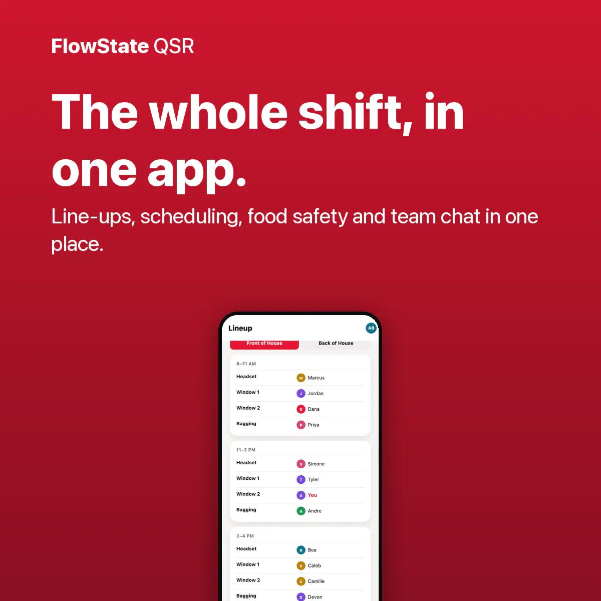 FlowState QSR gallery image