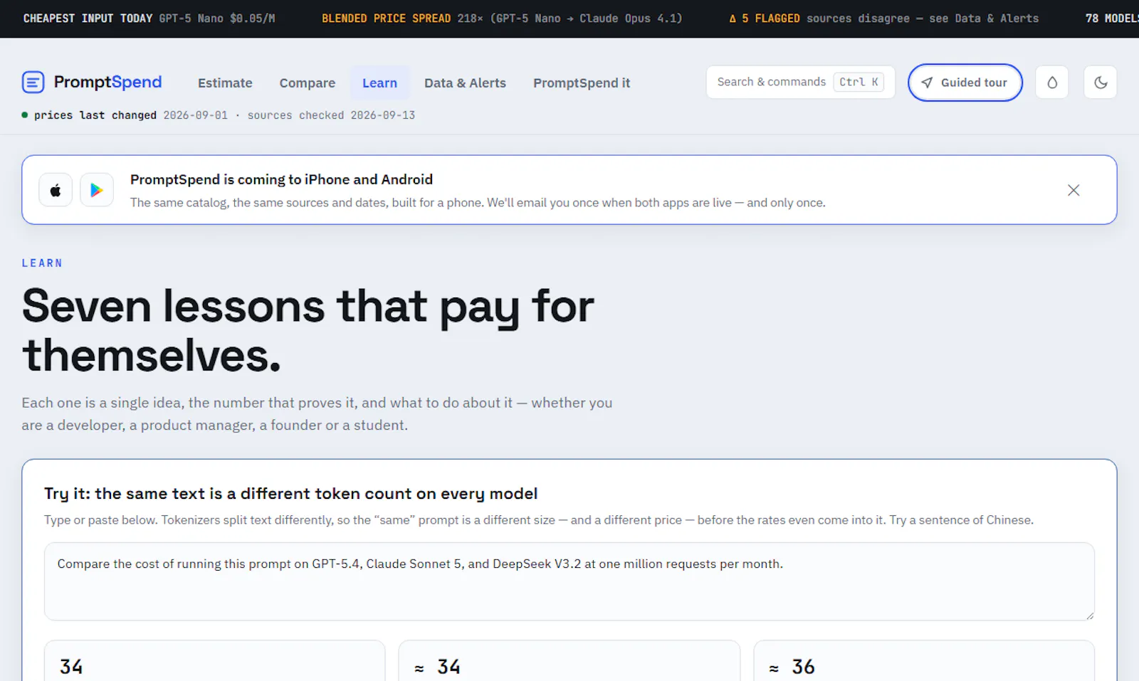 PromptSpend screenshot 4