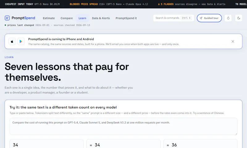 PromptSpend screenshot 4