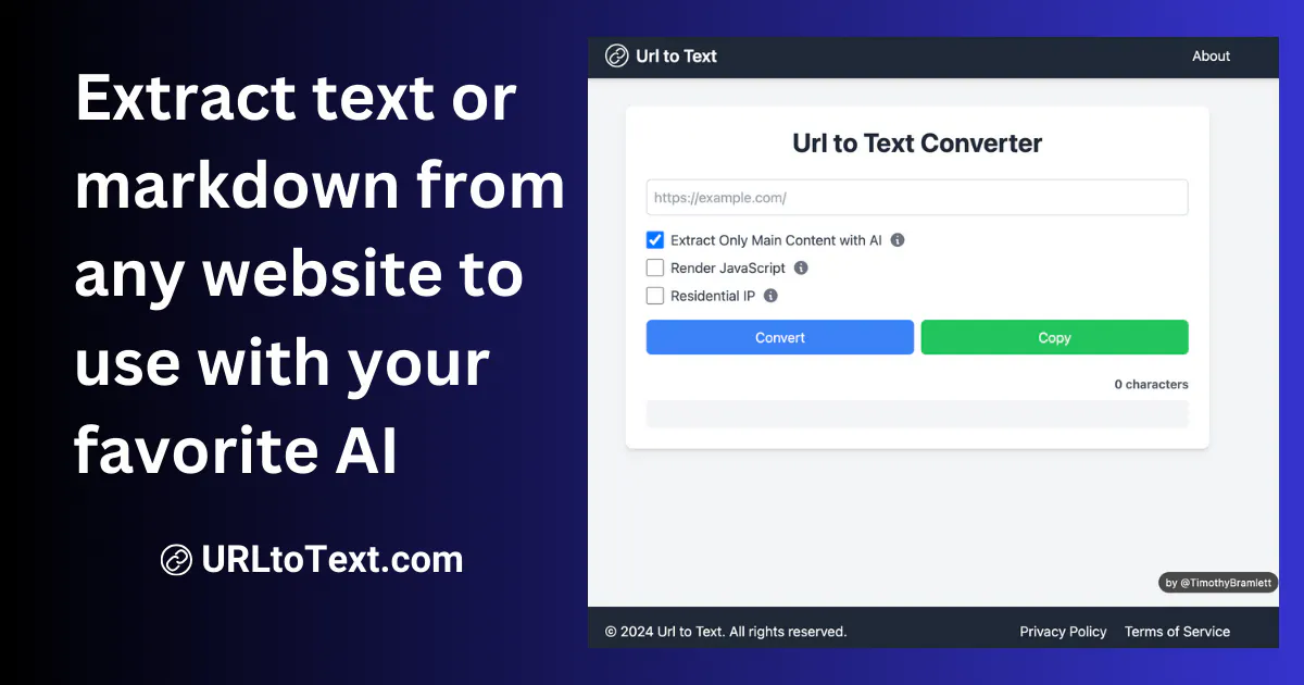 URLtoText