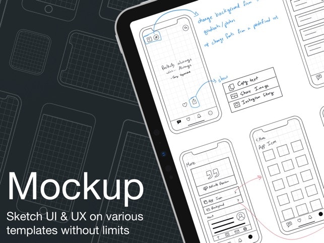 Mockup: Sketch UI/UX on iPad | Product Hunt