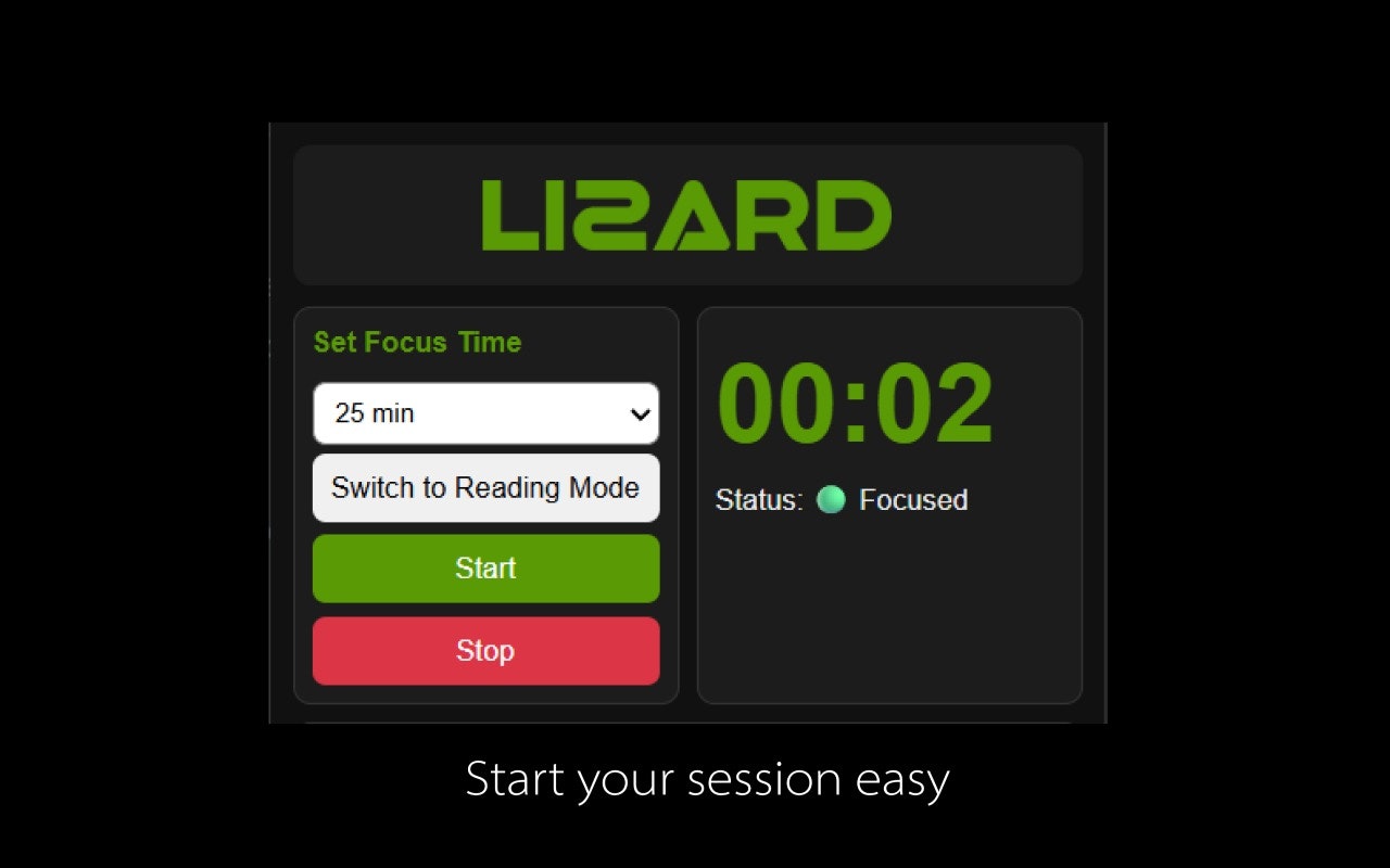 Lizard - Focus & Productivity Tracker gallery image