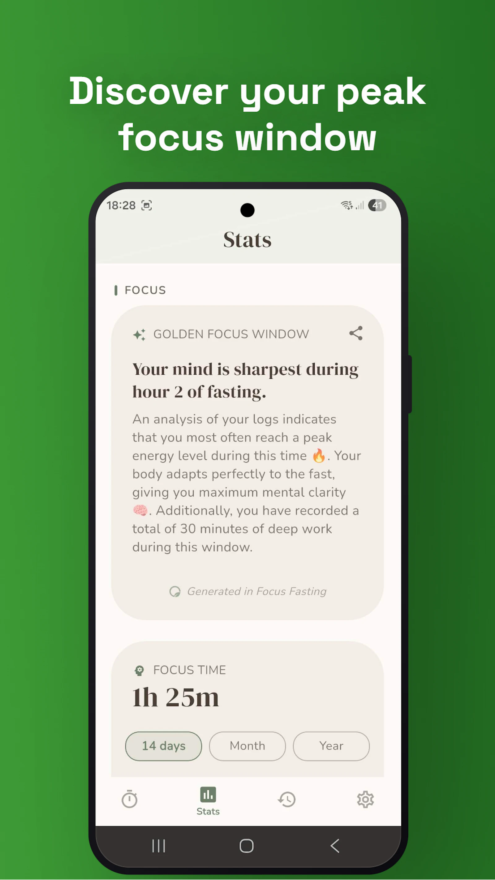 Focus Fasting screenshot 4
