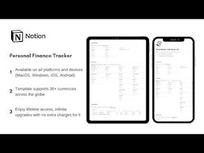 Notion Personal Finance Tracker gallery image