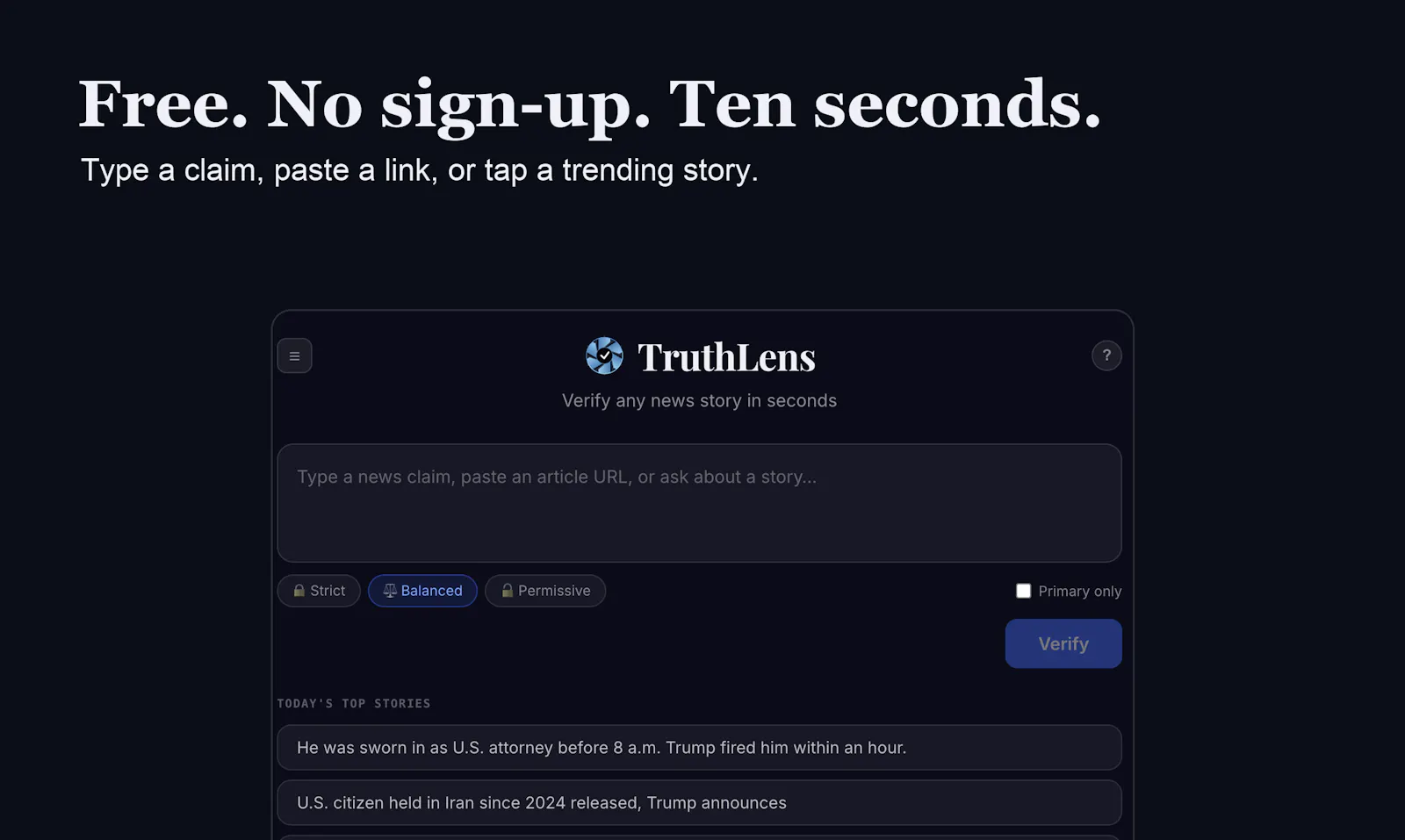 TruthLens screenshot 5