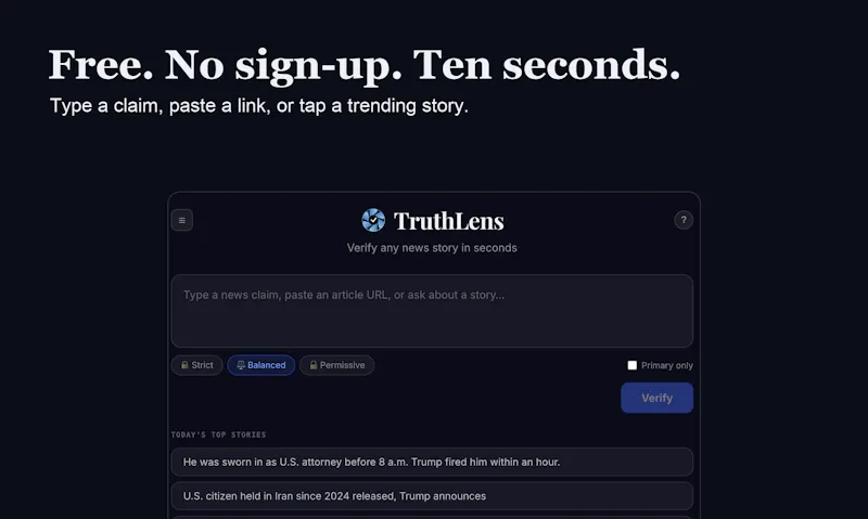 TruthLens screenshot 5
