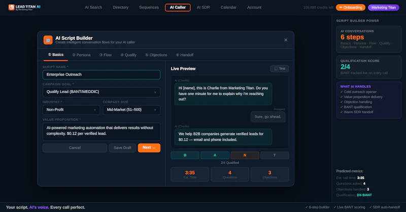Lead Titan AI screenshot 7