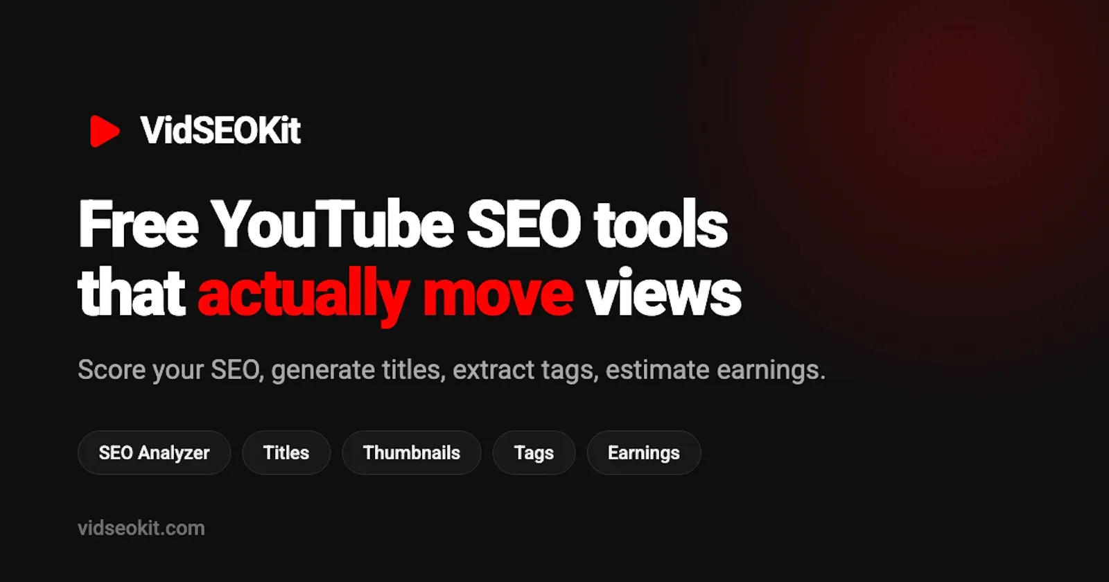 VidSEOKit screenshot 1