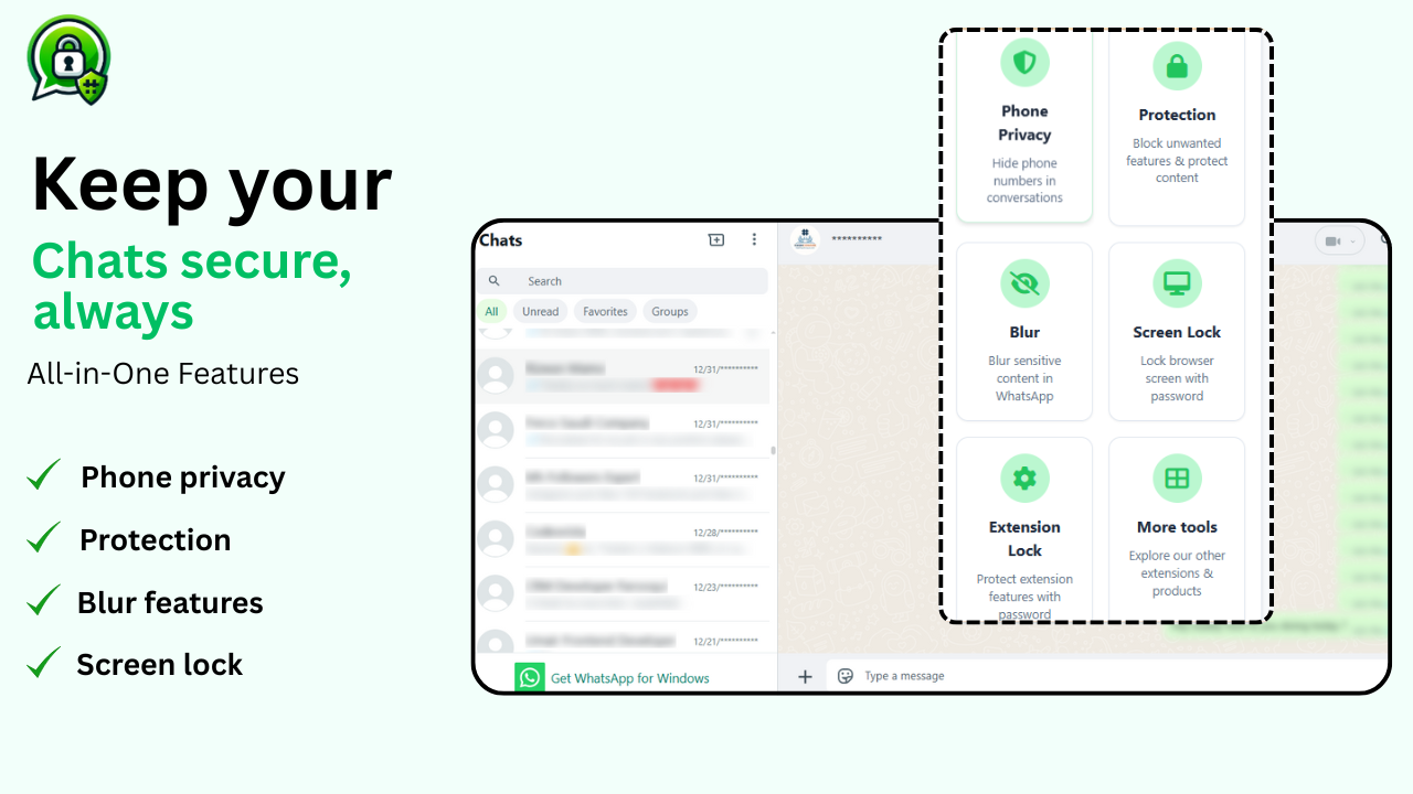 WhatsApp 웹의 개인 정보 확장 - WhatsApp 개인 정보를 향상시킵니다 미디어 2