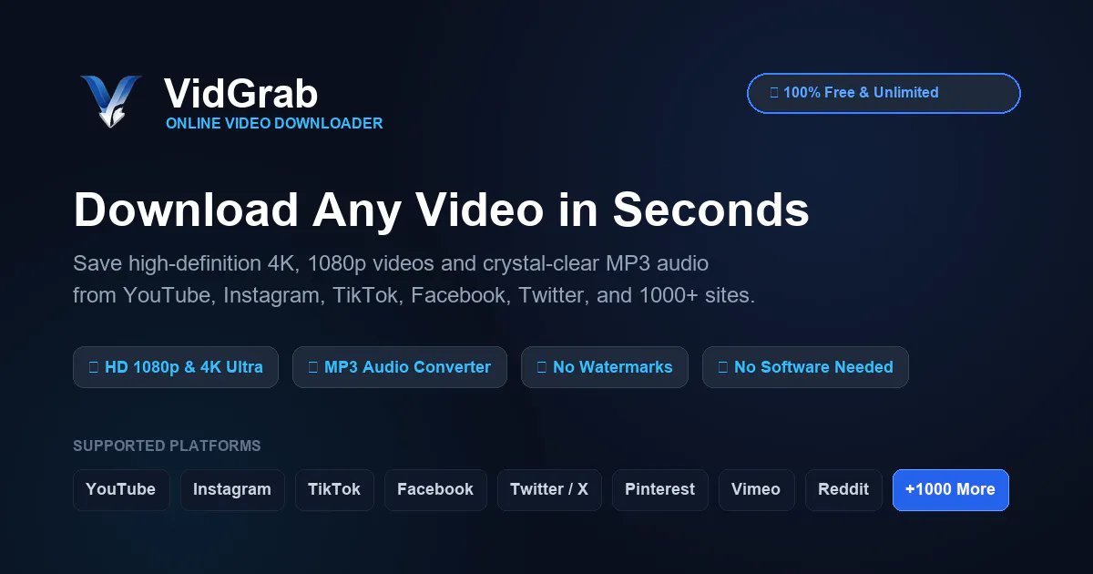 VidGrab gallery image