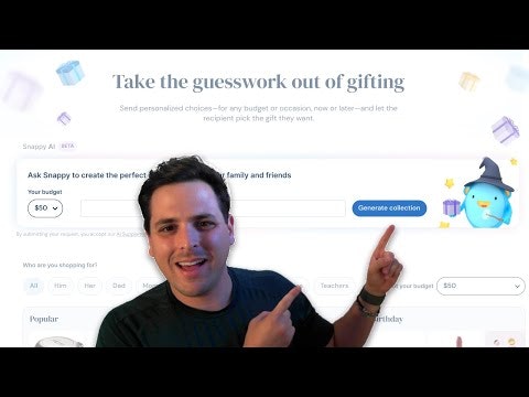 startuptile Snappy-Take the guesswork out of gifting