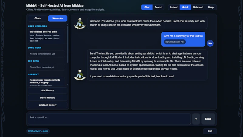 MiddAI V2 screenshot 3