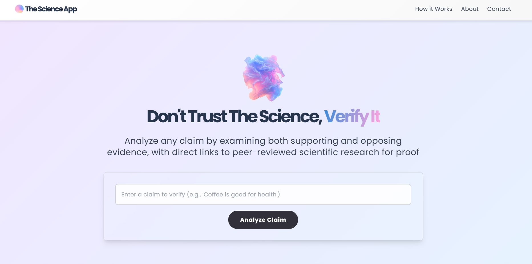 La aplicación de ciencias - No confíes en la ciencia, verifíquela media 3