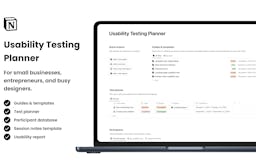 Usability Test Planner media 1