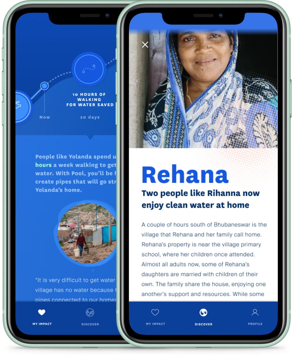 Pool - A social impact savings account. gallery image