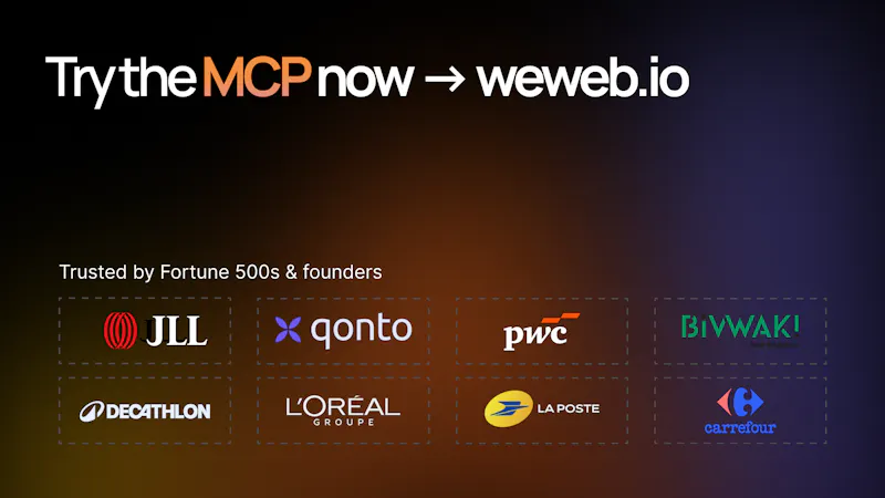 WeWeb MCP screenshot 9