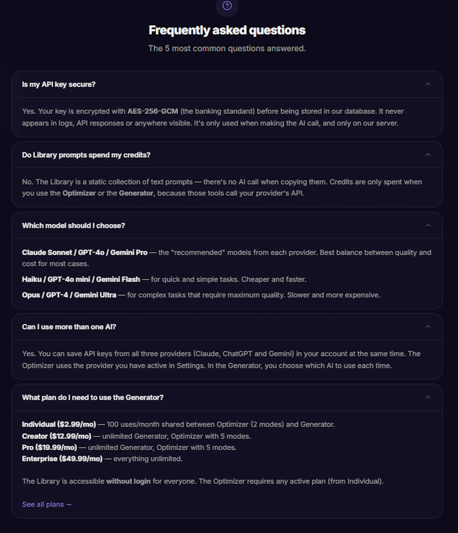 ProPrompt — Professional prompts. screenshot 19