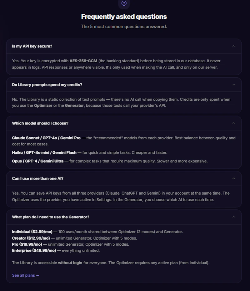 ProPrompt — Professional prompts. screenshot 19
