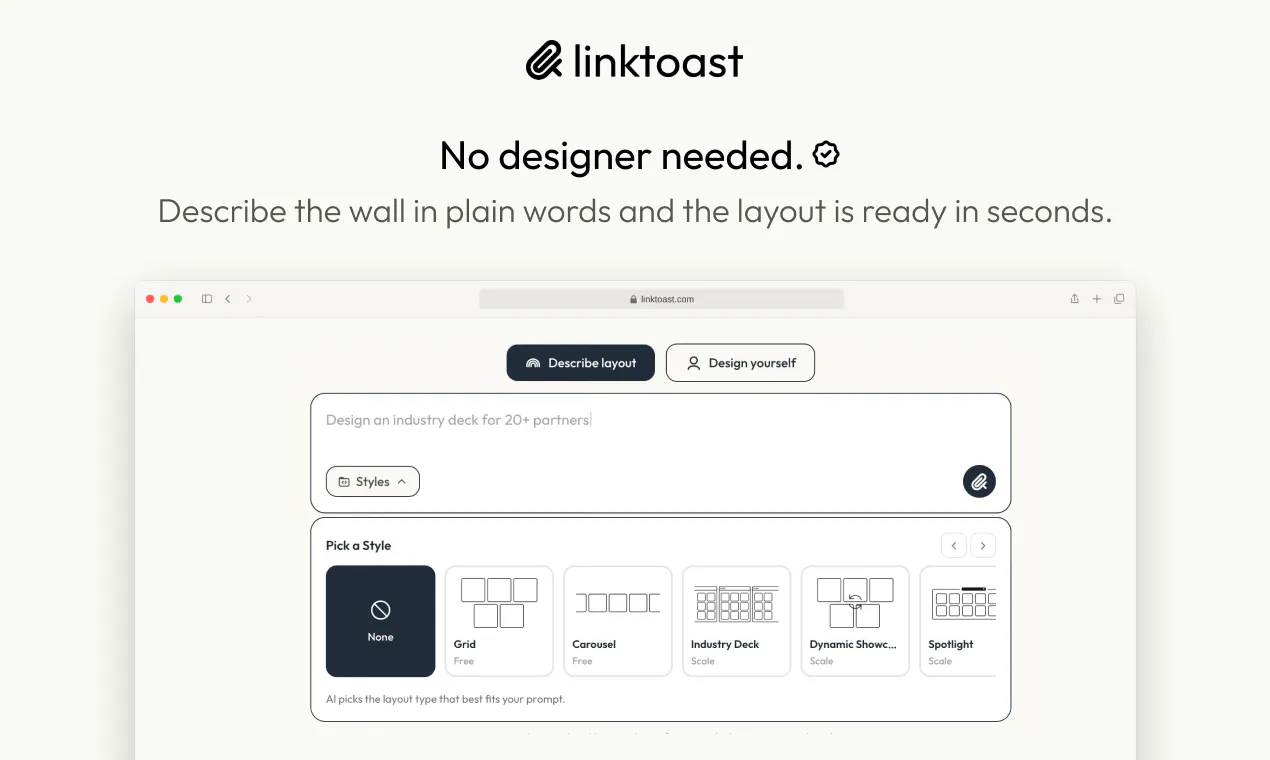 LinkToast gallery image