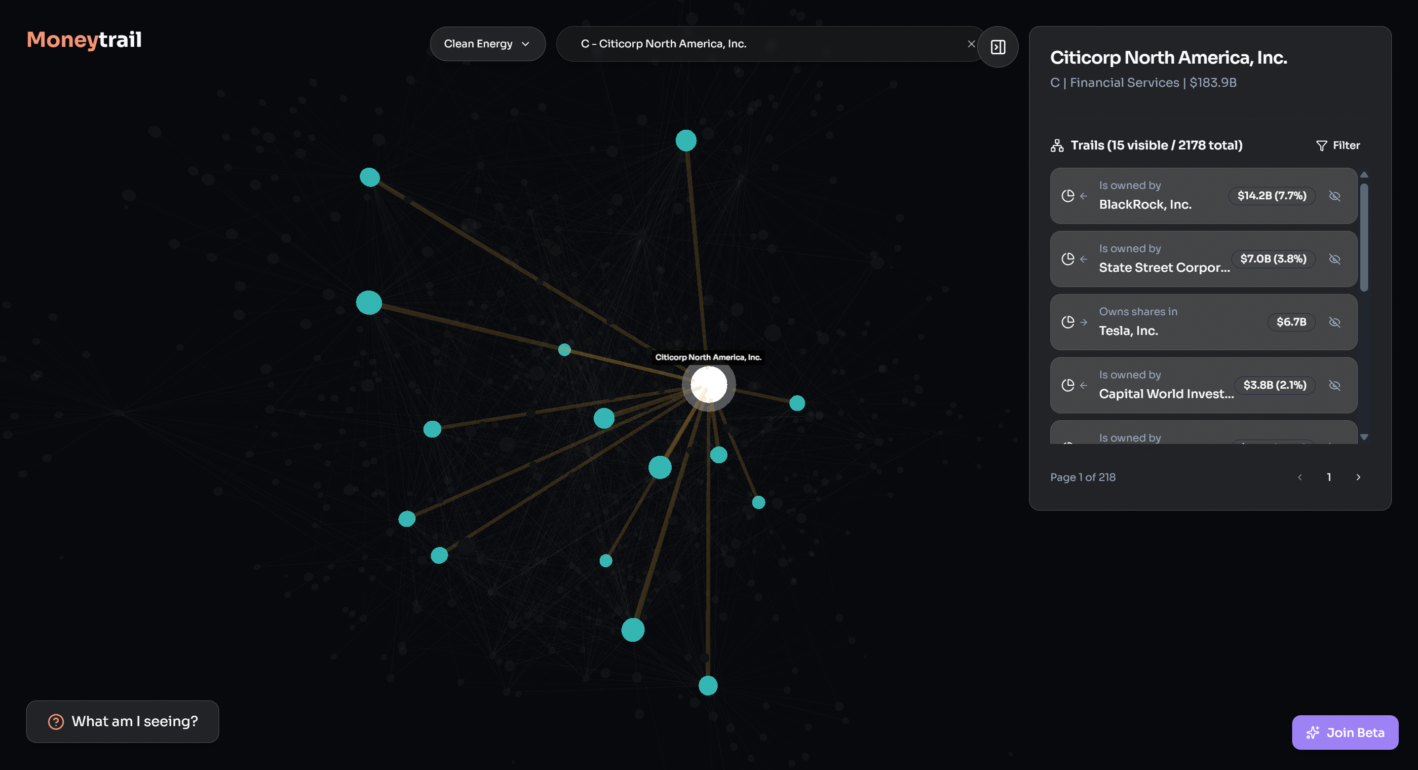 MoneyTrail.AI - Screenshot 4 showing product features and functionality
