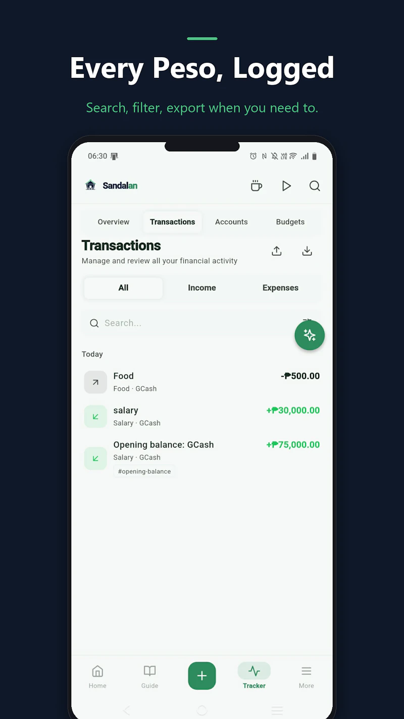 Sandalan screenshot 3