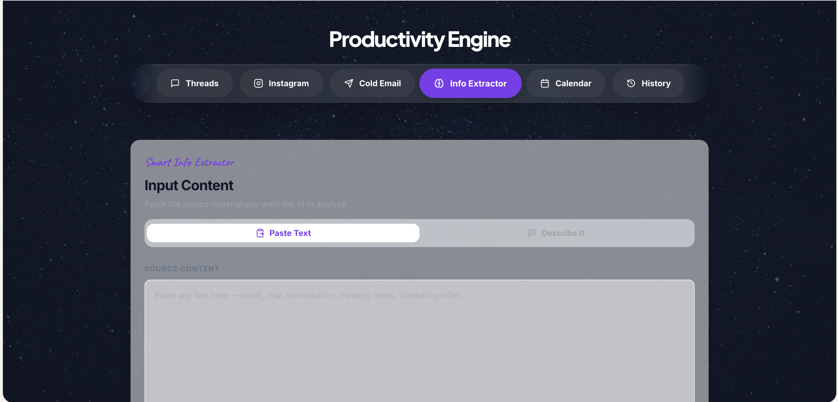 Productivity Engine by Howdy Analytics gallery image