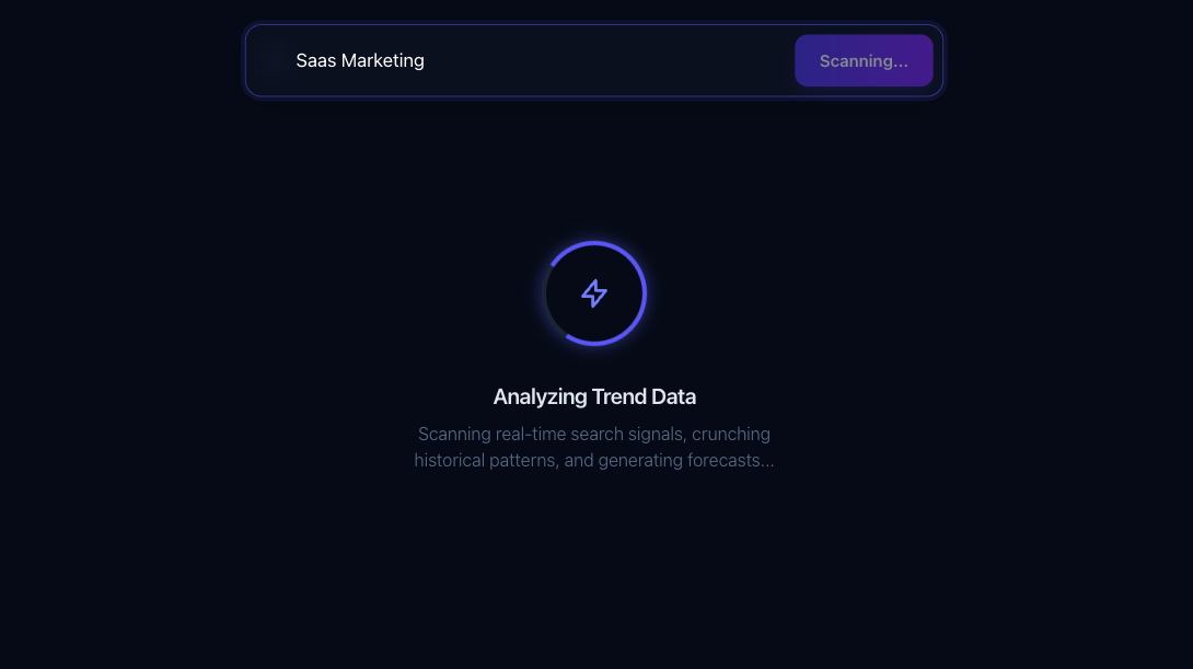 TrendLume - Screenshot 2 showing product features and functionality
