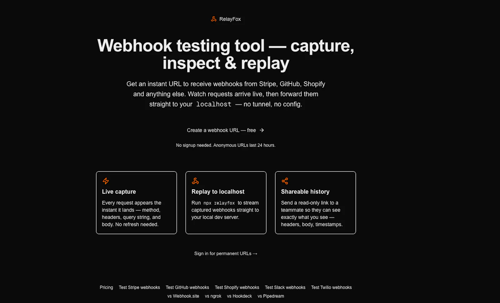 RelayFox screenshot 2