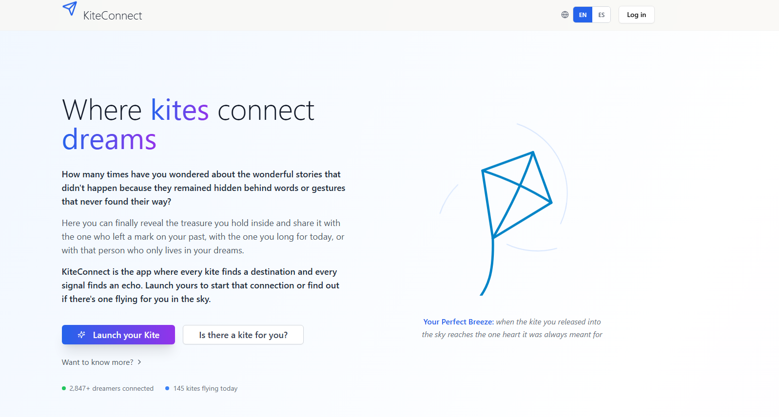 KiteConnect - Screenshot 2 showing product features and functionality