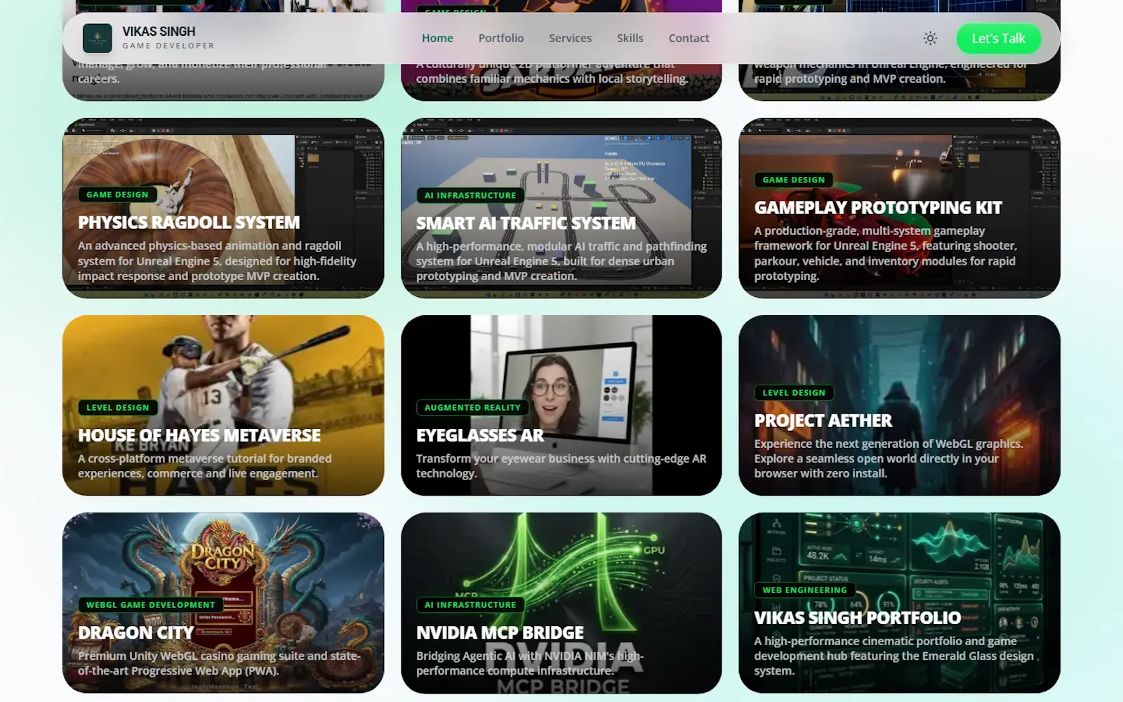 Vikas Singh Portfolio screenshot 10
