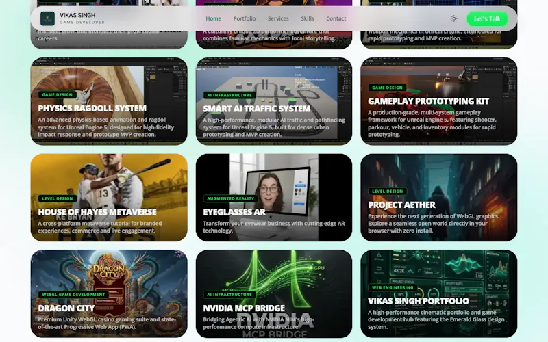 Vikas Singh Portfolio screenshot 10