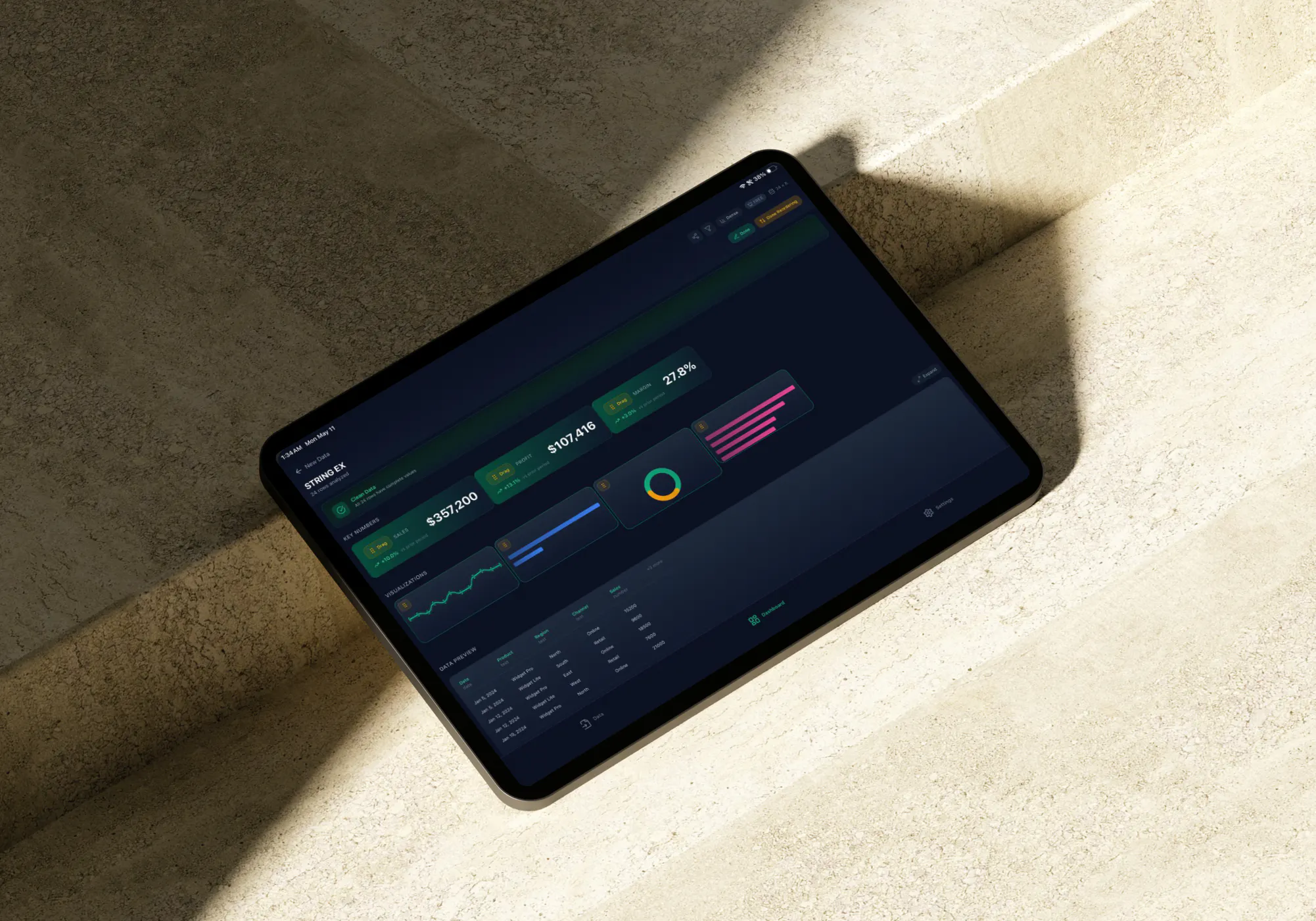 STRING EX - Data Visualization gallery image