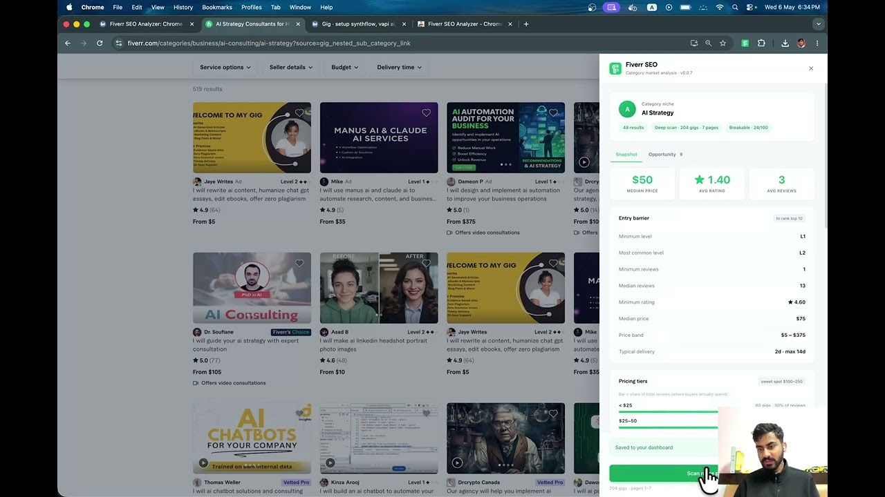 Fiverr SEO Analyzer gallery image