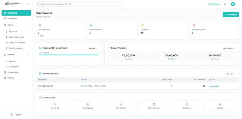 TrueValue Platform screenshot 11