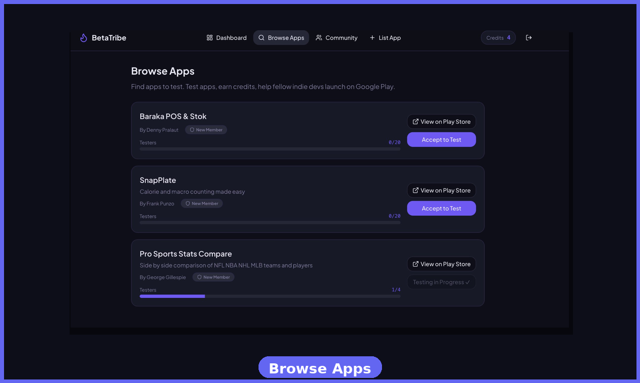 BetaTribe gallery image