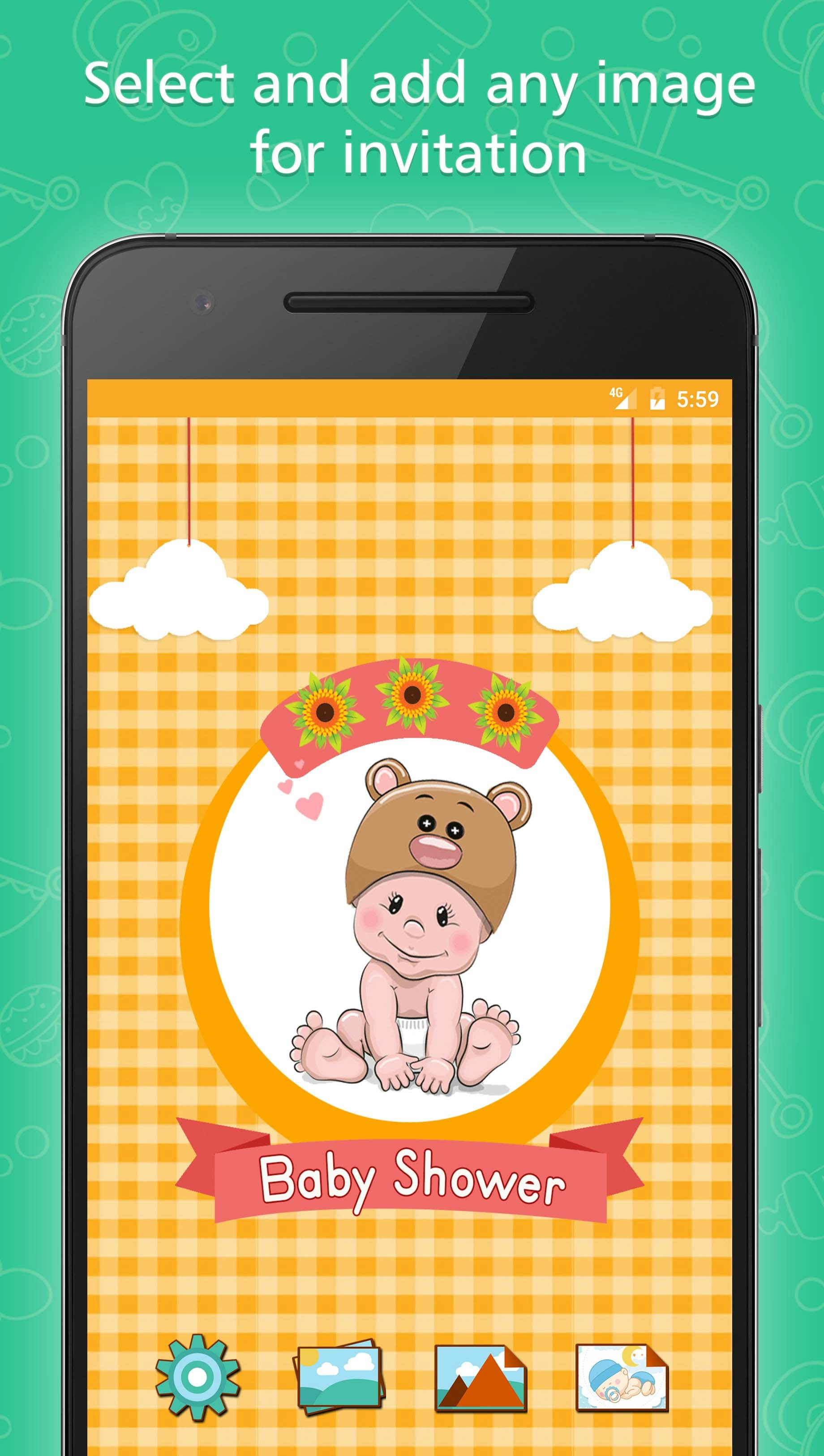 Baby Shower Invitation Maker gallery image