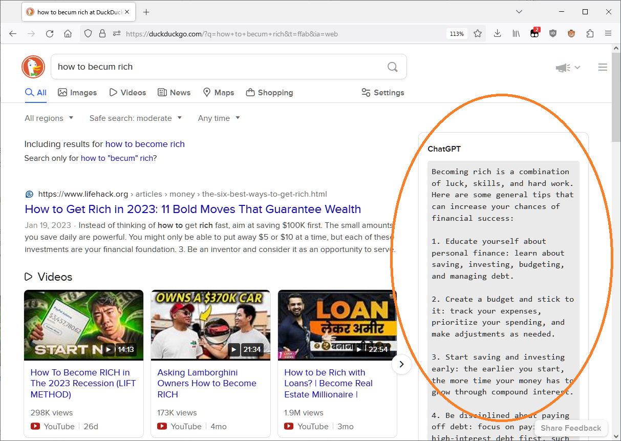 Duckduckgo - Принесите магию Чатгпта в DuckDuckgo! медиа 2