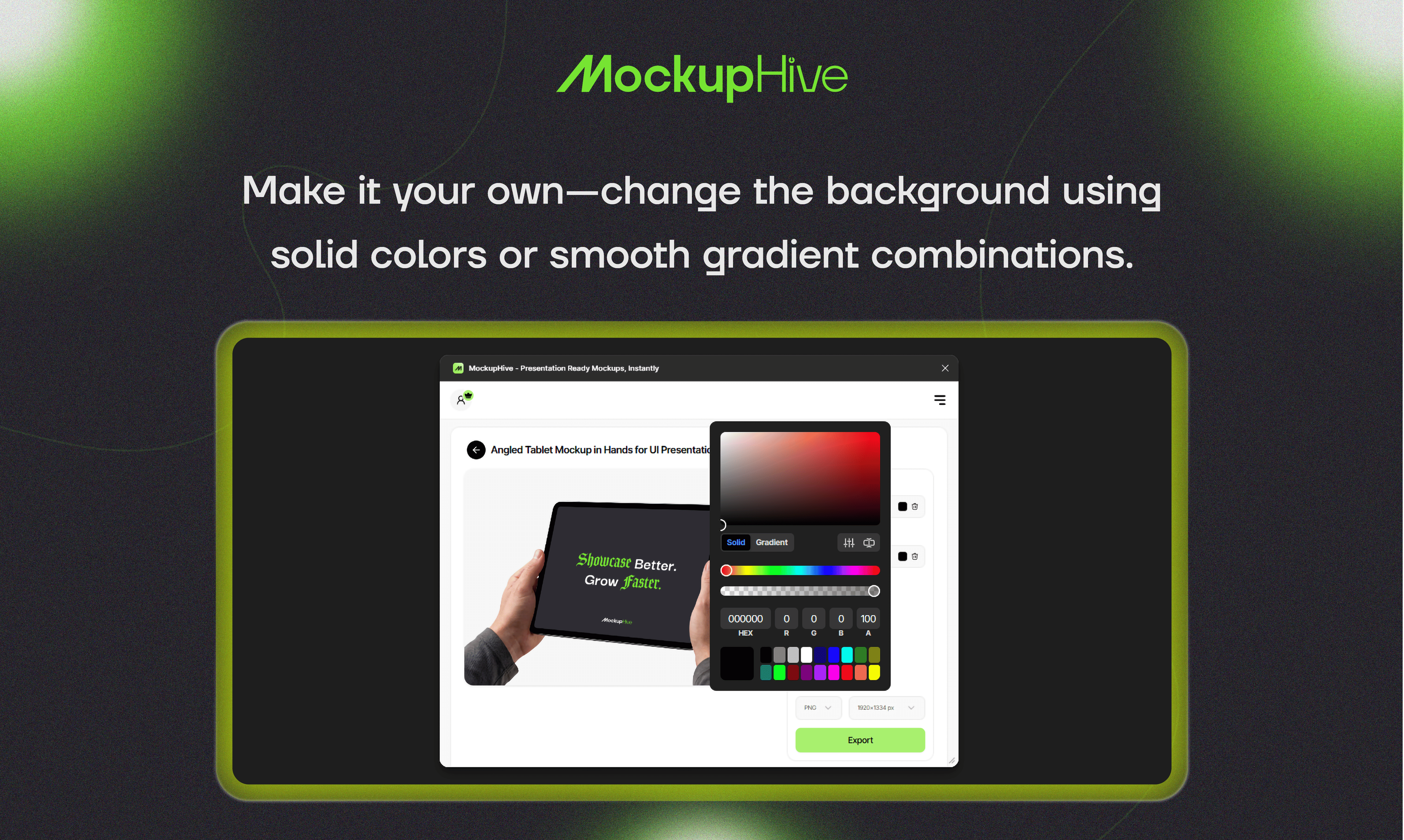 MockupHive – Figma Plugin gallery image