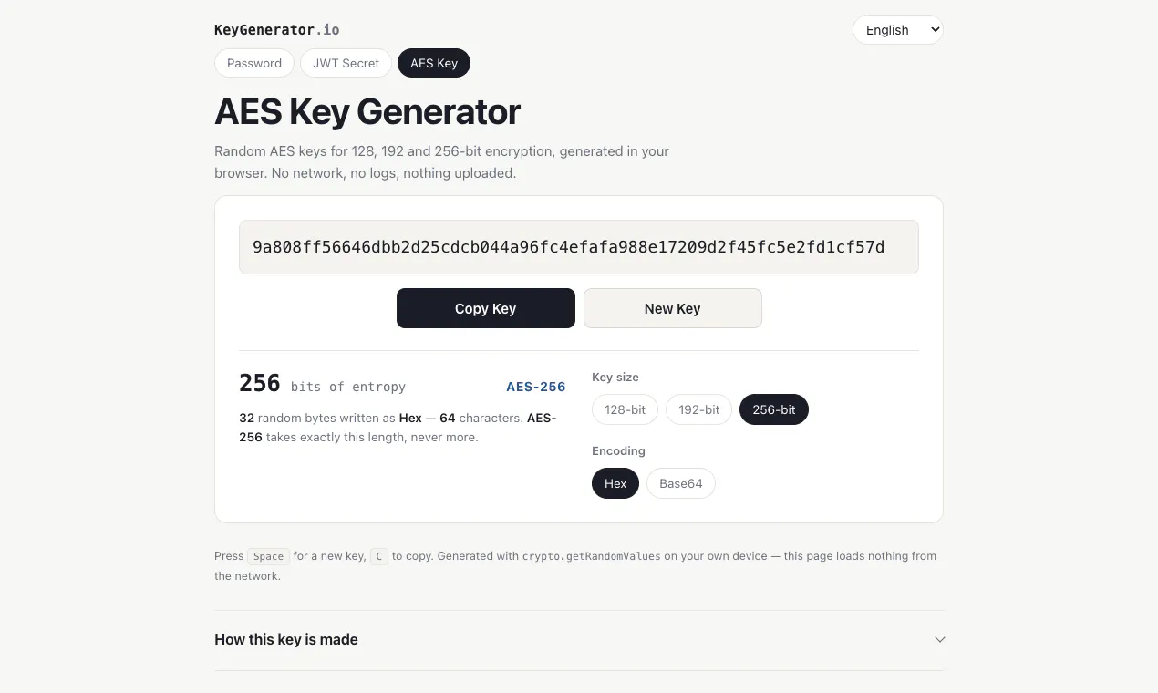 KeyGenerator.io gallery image
