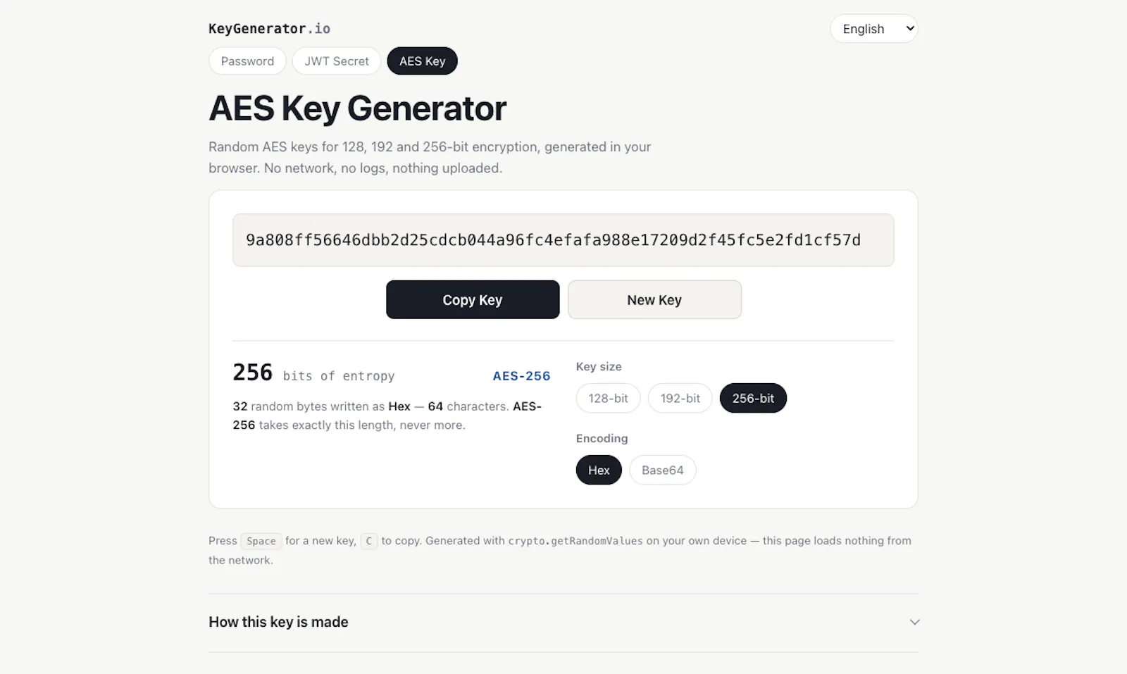 KeyGenerator.io screenshot 4