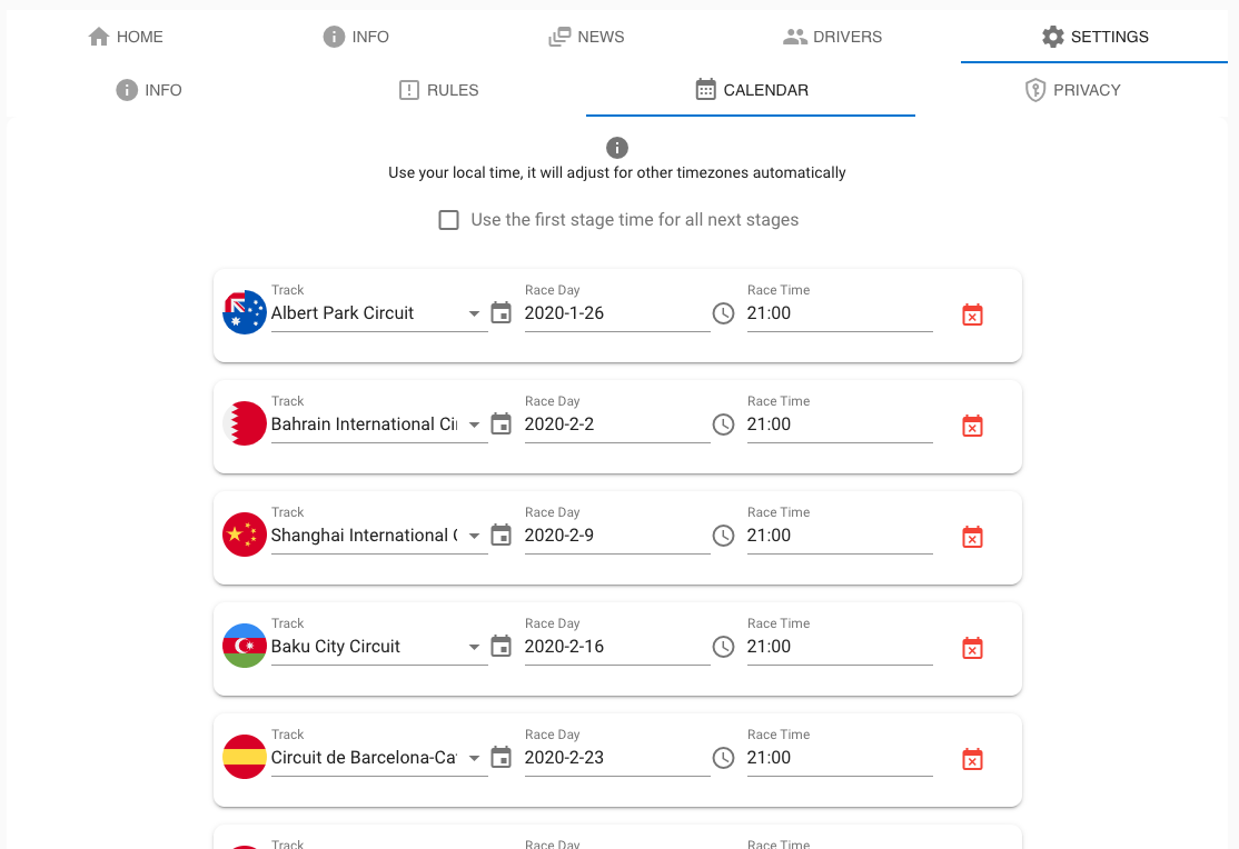 Racing Tournament gallery image