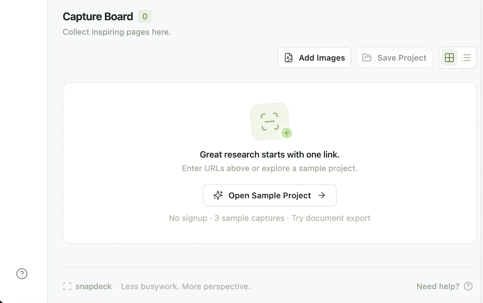 SnapDeck — From Capture to Report screenshot 1
