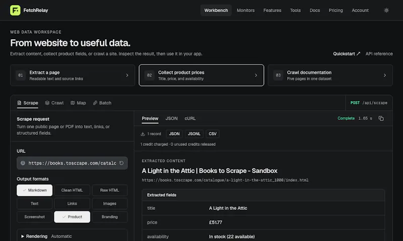 FetchRelay screenshot 1